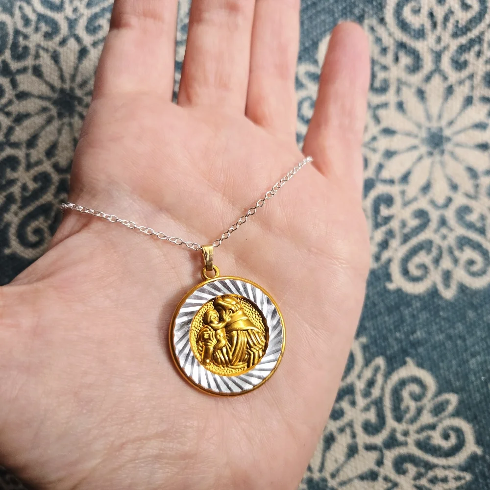 Vintage Franciscans St Anthony's Guild Necklace